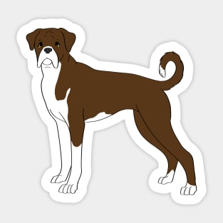 Boxer Sticker